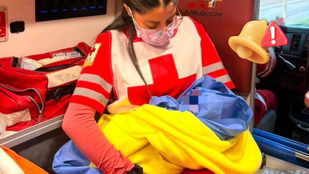 Bebé nace en domicilio con apoyo de Cruz Roja en Canatlán