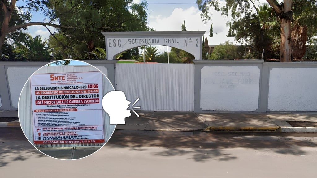 Director de Secundaria 3 de Durango rechaza acusaciones de malos tratos; señala conflicto sindical