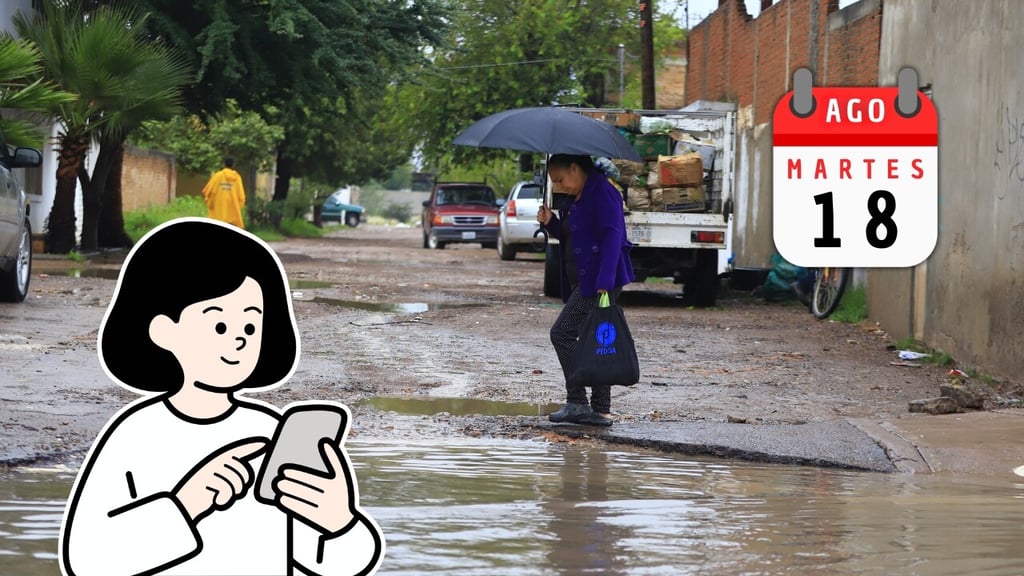 ¿Seguirán las lluvias en Durango HOY martes 18 de agosto? Así será el clima según el SMN