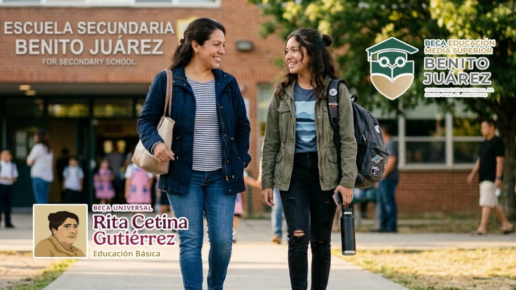 Becas Bienestar: Estos días de agosto pagarán la Rita Cetina y Benito Juárez a estos estudiantes