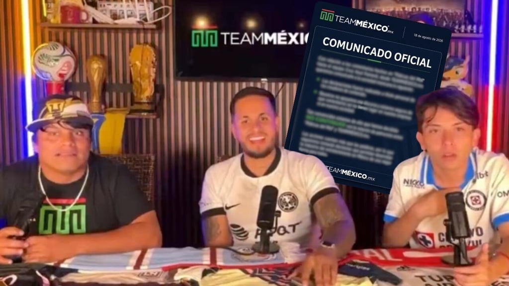 Team México se deslinda del podcast 'Pláticas del Mal' tras sus comentarios al Cruz Azul Femenil