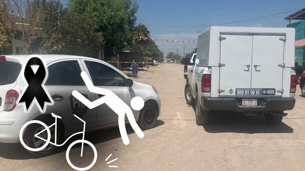 Ciclista fallece tras sufrir una caída en Santiago Papasquiaro