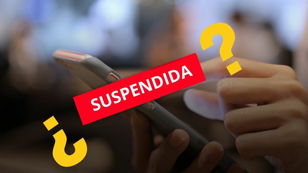 Registro de celulares: ¿cómo puedo reactivar mi línea suspendida?