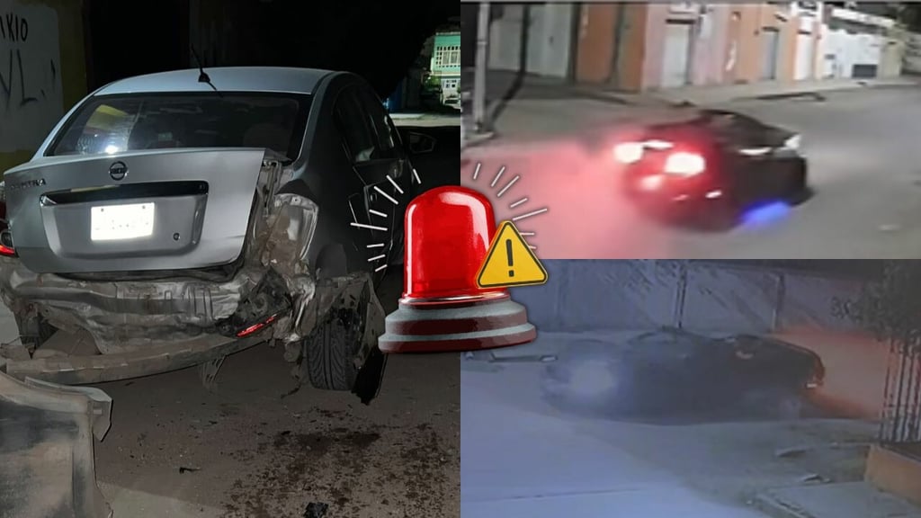 Solicitan ayuda para localizar a conductor que chocó auto en la Juan Lira y se dio a la fuga