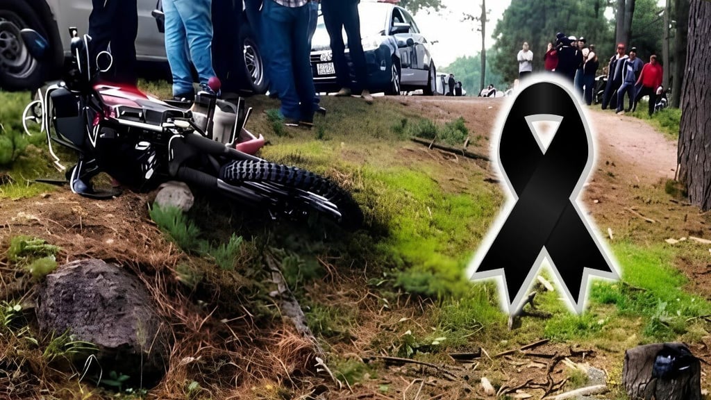 Muere joven motociclista tras accidente en carretera de Pueblo Nuevo