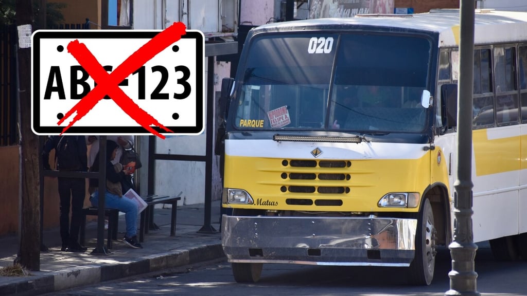 Sin placas, hasta 17% de camiones del transporte público en Durango