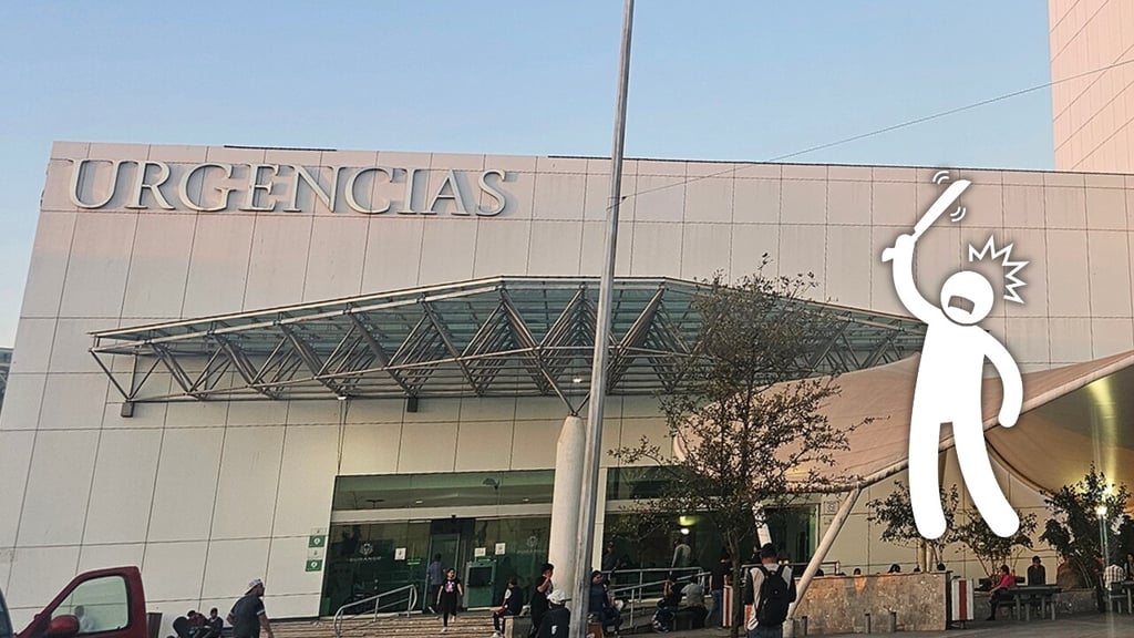 Hombre ingresa al HG450 tras ser atacado por la espalda con un arma blanca en poblado de Durango