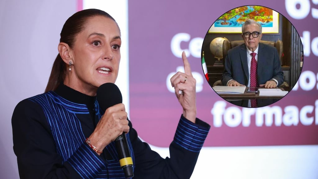 'Honestidad, profesionalismo y entrega al pueblo', pide Sheinbaum a sustituto de Rocha Moya