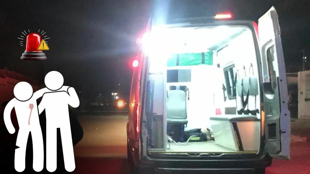 Sujeto herido con arma blanca intenta agredir a otro joven, en fraccionamiento Los Arbolitos II