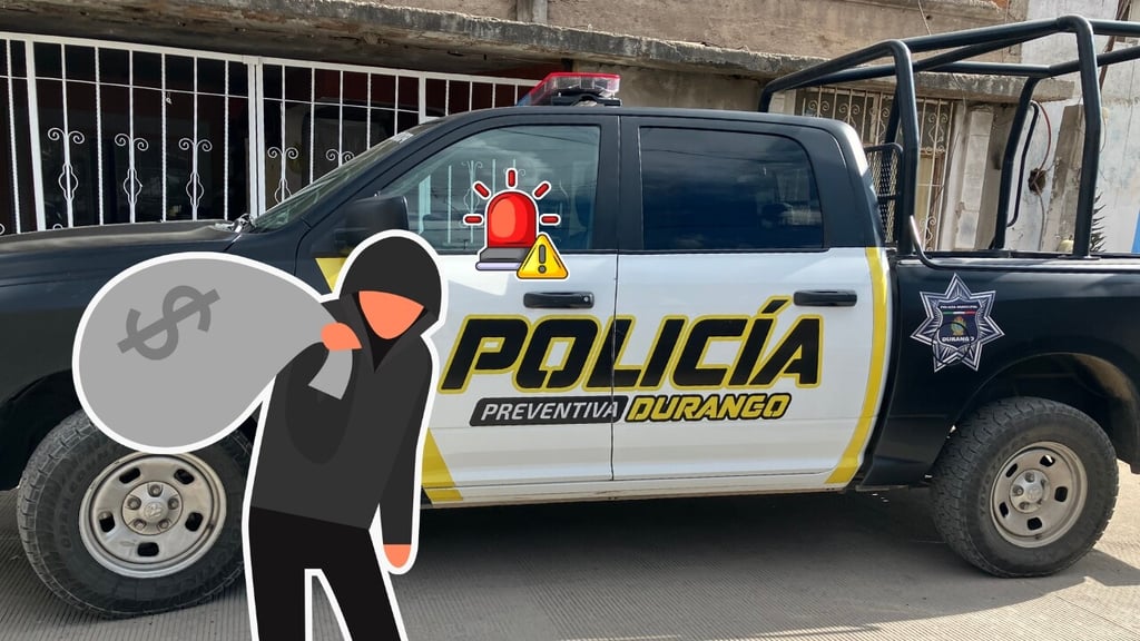 Encapuchados irrumpen en casa de Durango, amenazan a mujer y se llevan 200 mil pesos