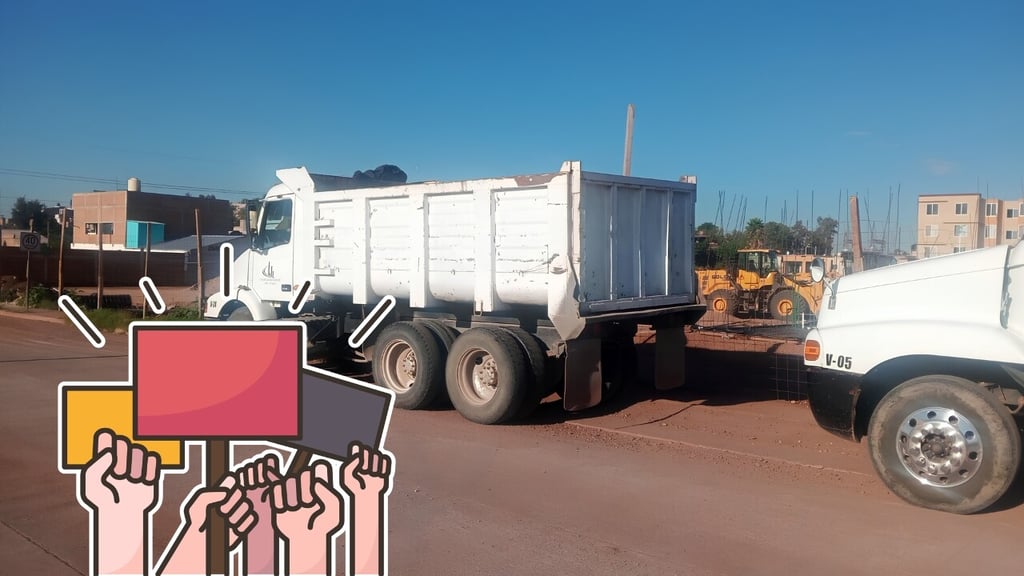Vecinos de Acereros bloquean obra de Viviendas para el Bienestar por incumplimiento de acuerdos