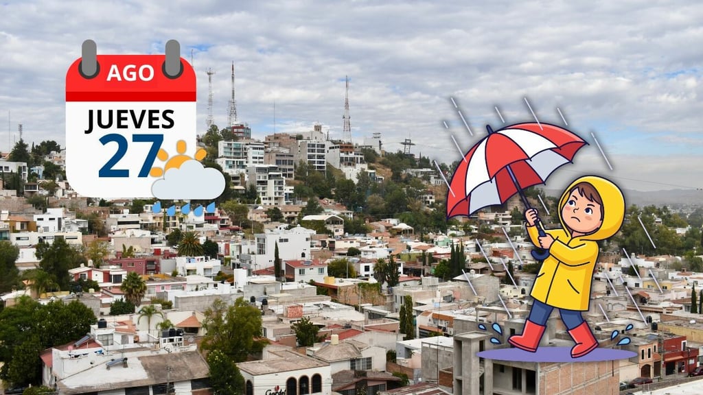¿Lloverá este jueves en Durango? Esto dice el pronóstico para HOY 27 de agosto