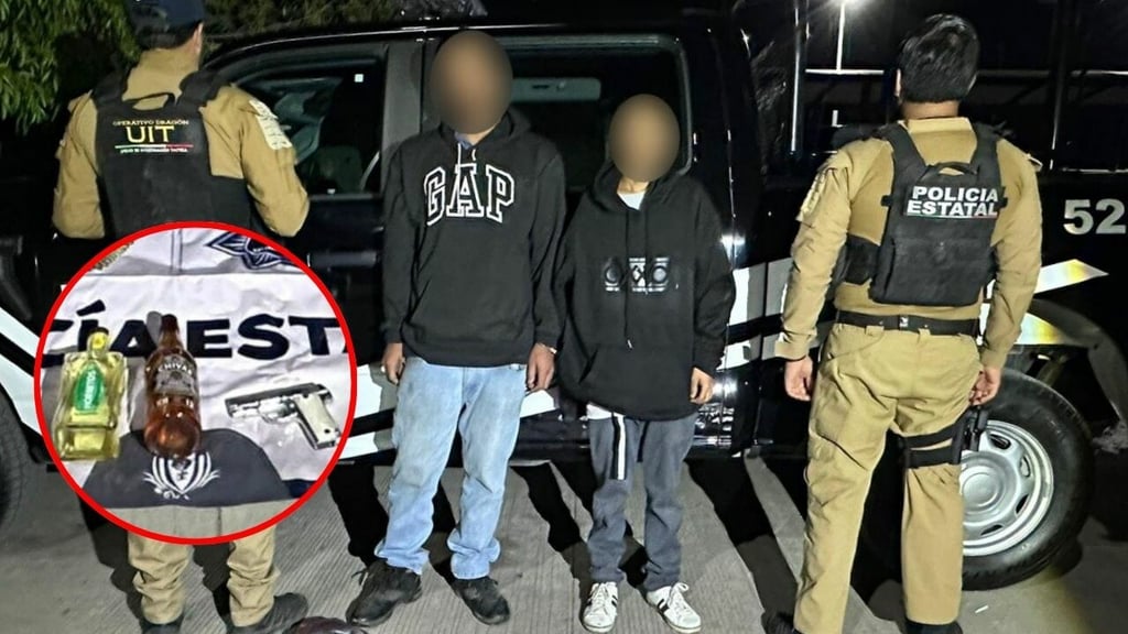 Caen dos 'asaltaoxxos' en Durango; les aseguraron un arma y un cuchillo