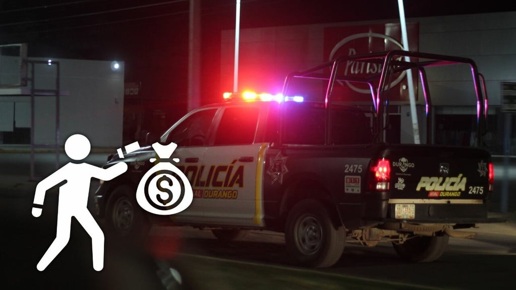 Intentan asaltar tienda con arma de fuego en el Centro de Durango