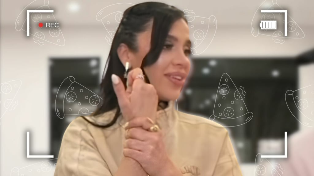 Emma Coronel confiesa qué significa el tatuaje de pizza que lleva en la muñeca | VIDEO