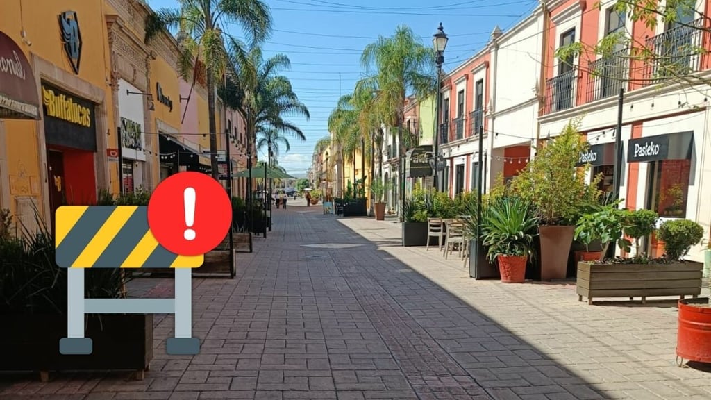 Piden a empresarios del Centro de Durango ser empáticos y evitar obstáculos en las calles