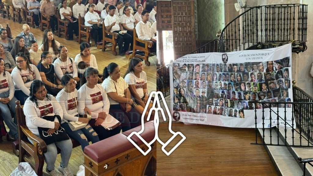 Piden por el regreso de los desaparecidos y fortaleza a sus familias durante misa en Catedral
