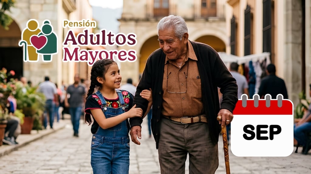 ¡Ya está aquí! Publican calendario OFICIAL de Pensión para Adultos Mayores de septiembre 2026