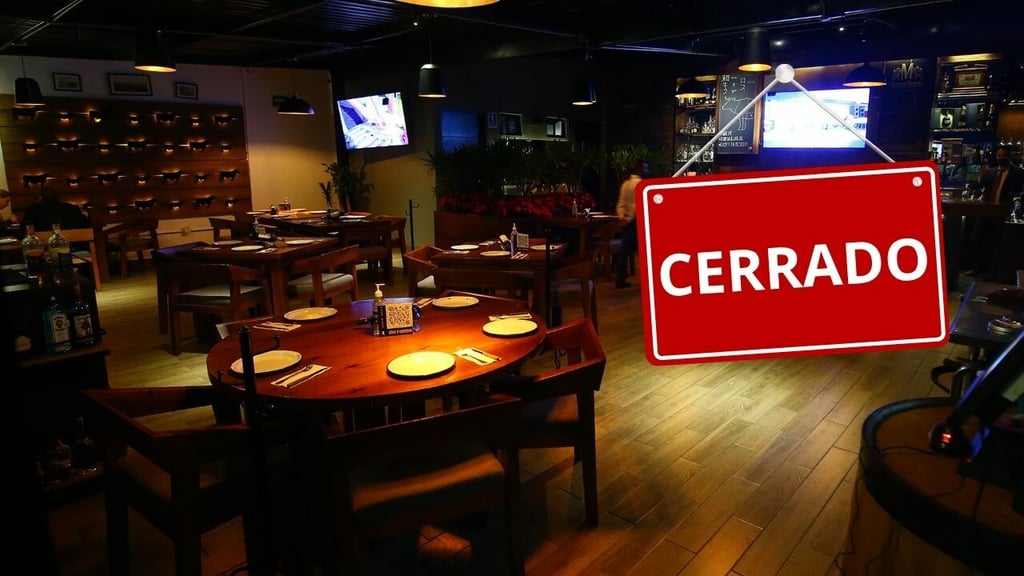 Hubo una escalada en cierres de restaurantes en Durango: Canirac