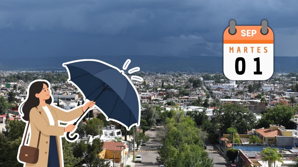 Inicio de mes con lluvias intensas en Durango: pronóstico para HOY martes 1 de septiembre