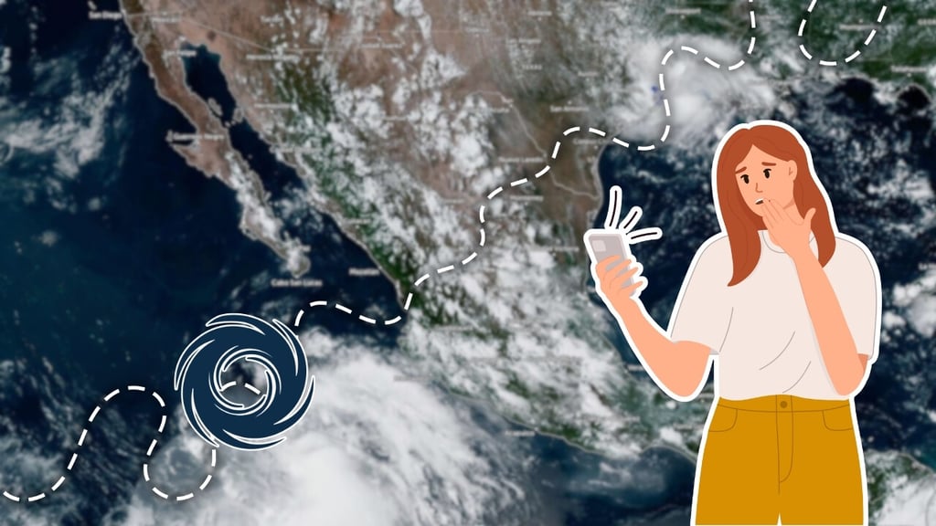 Tormenta ‘Marie’ en el Pacífico: ¿qué estados afectará? | Trayectoria HOY 1 de septiembre