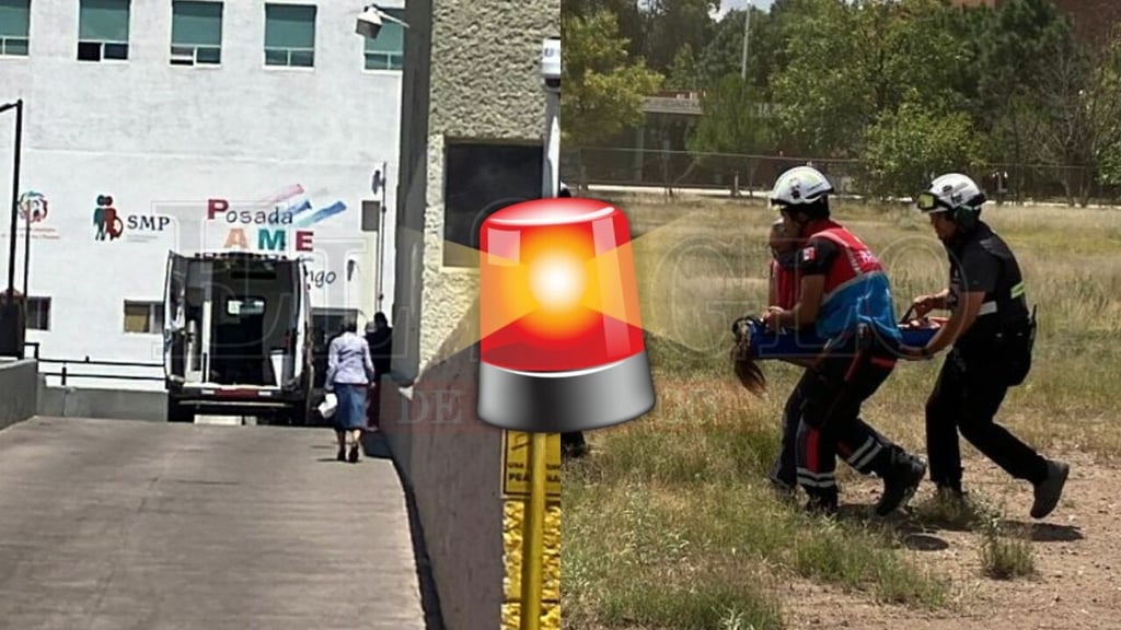 Trasladan vía aérea a niña de 2 años que sufrió caída de una barda en Pueblo Nuevo