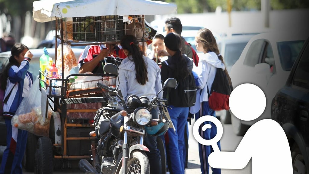 Tras regreso a clases, activan vigilancia contra venta de comida chatarra en Durango