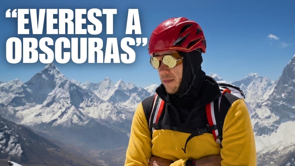 La hazaña del duranguense Rafa Jaime en el Everest llegará a National Geographic