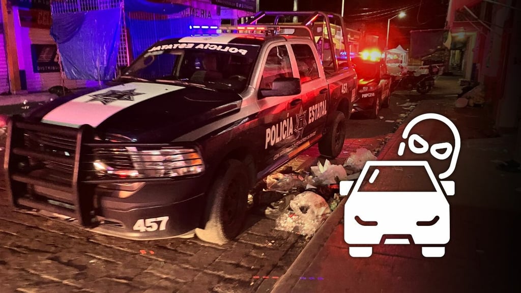 Roban automóvil estacionado en la Zona Centro de Durango