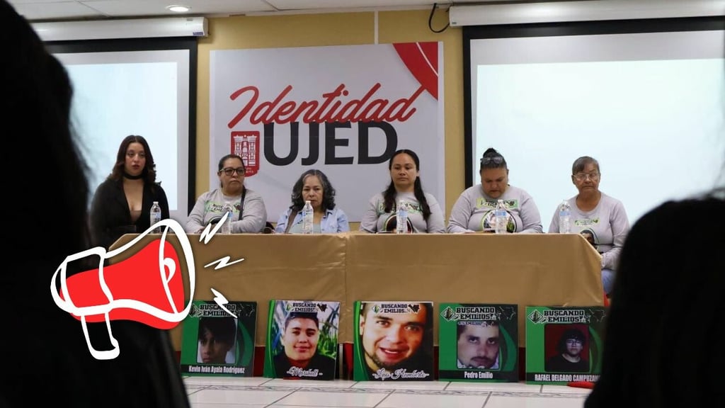 Dan voz a las Madres Buscadoras de Durango en panel de la Fader y Cipol
