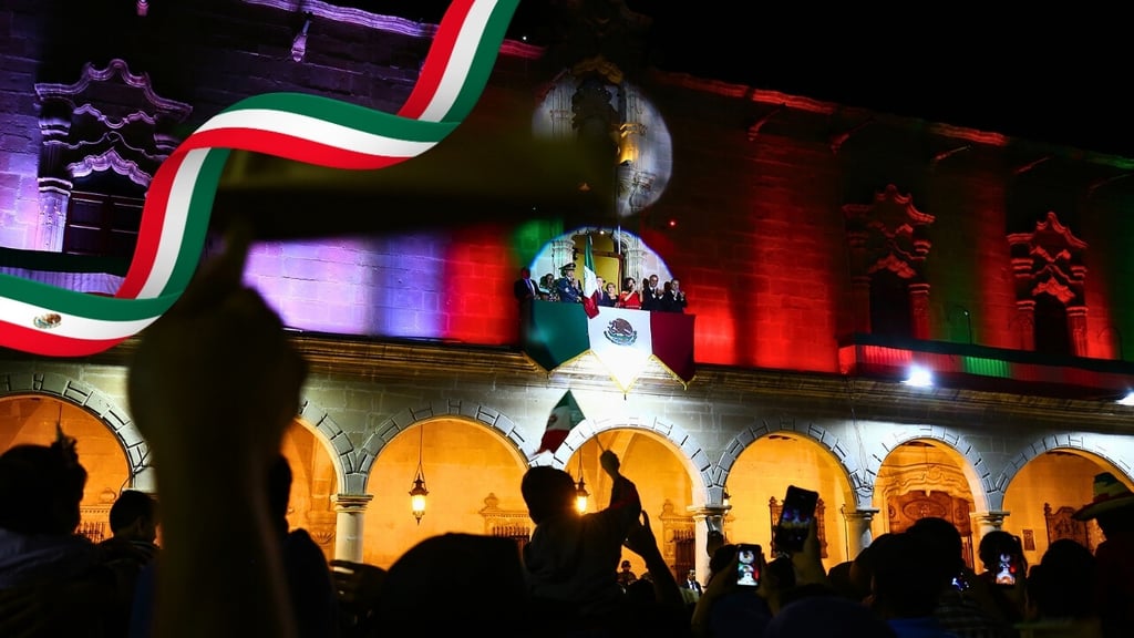 Anuncian la hora del encendido del alumbrado patrio en Durango