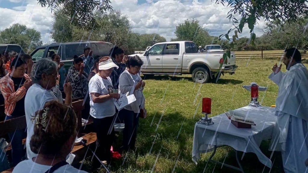 Realizan misa especial para pedir por una buena temporada de lluvias en Durango
