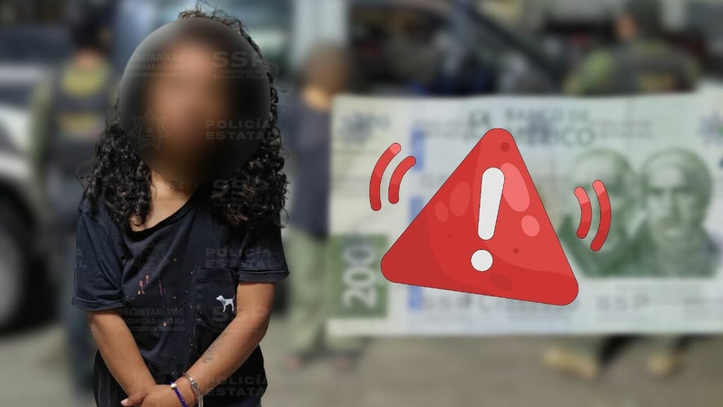 Cae mujer acusada de extorsionar comercios en Durango; exigía 300 pesos por 'protección'