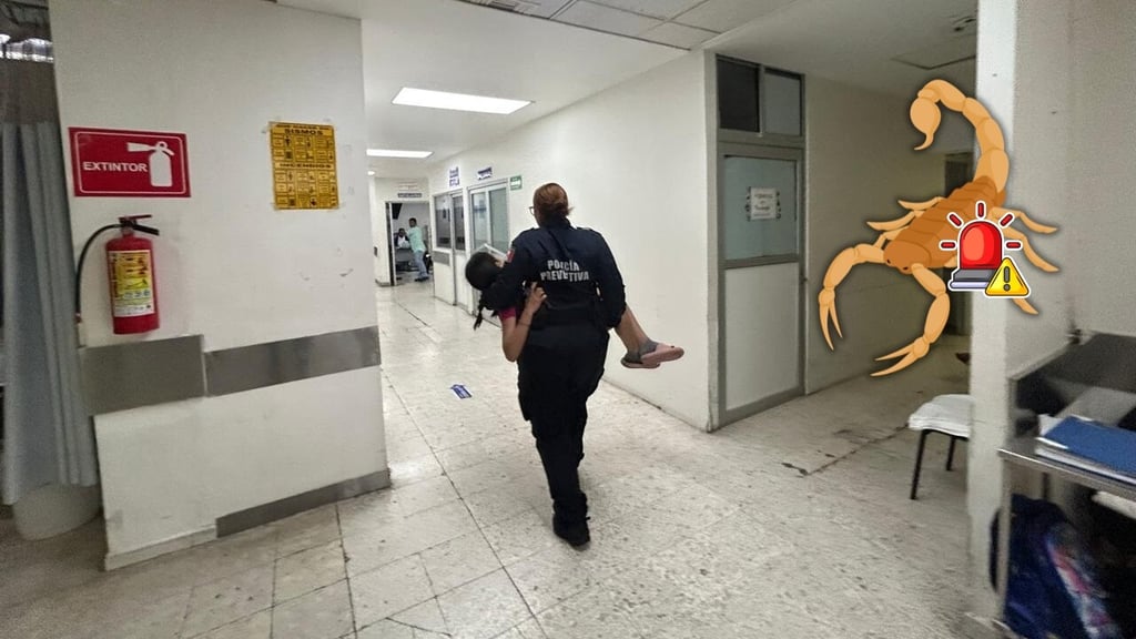 Agilizan traslado de menor al Materno Infantil tras picadura de alacrán en la Mayagoitia
