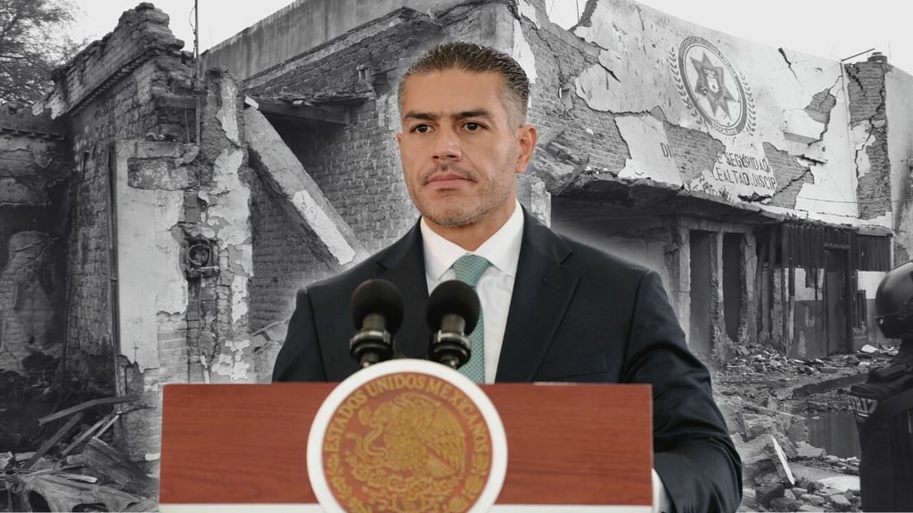 'Usaron 200 kilos de explosivos': Así fue el ataque a comandancia en Zacatecas, según Harfuch