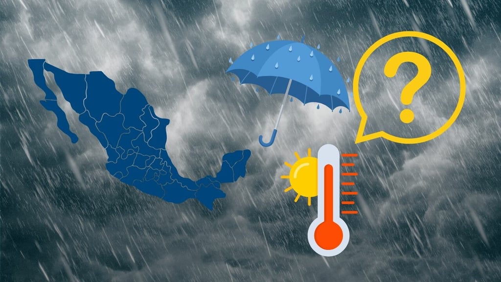 ¿Dónde habrá lluvias fuertes HOY viernes 4 de septiembre? Este es el pronóstico del SMN