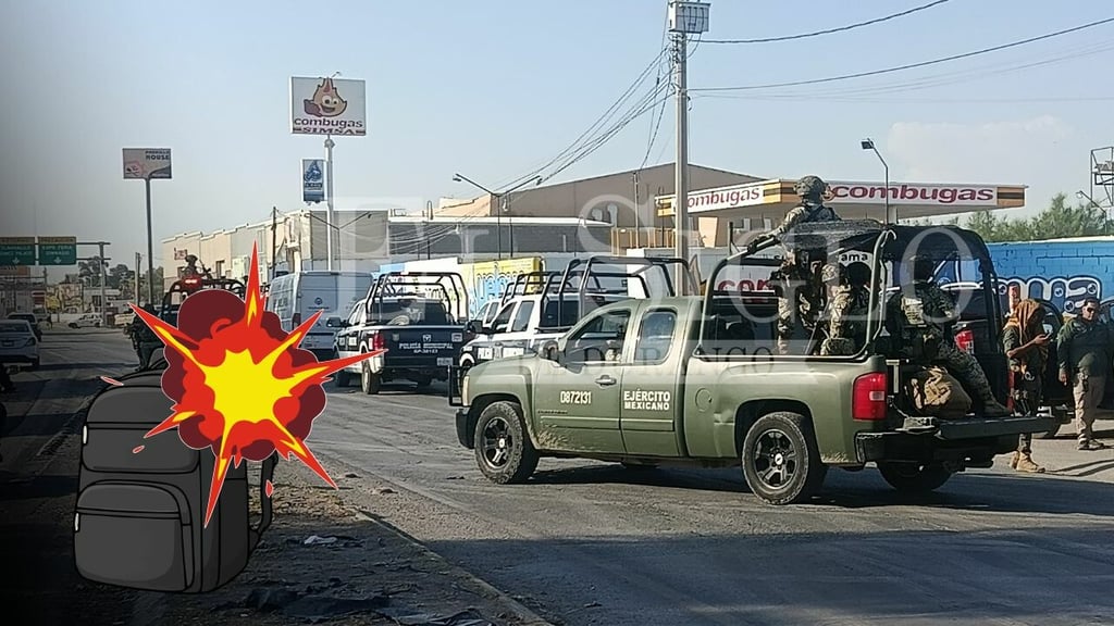 Lanzan explosivo contra gasera en Gómez Palacio