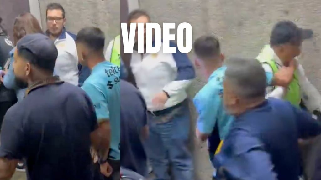 Liga MX Femenil: aficionados protagonizan pelea entre autoridades en el Pumas vs América