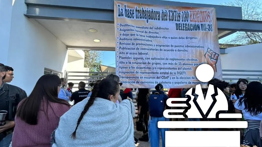 Regresa director al CBTIS 130 y maestros denuncian nuevamente hostigamiento laboral