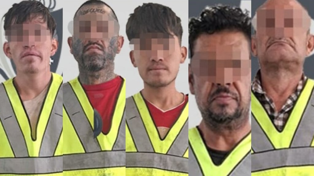 Dictan prisión preventiva a cinco presuntos narcomenudistas
