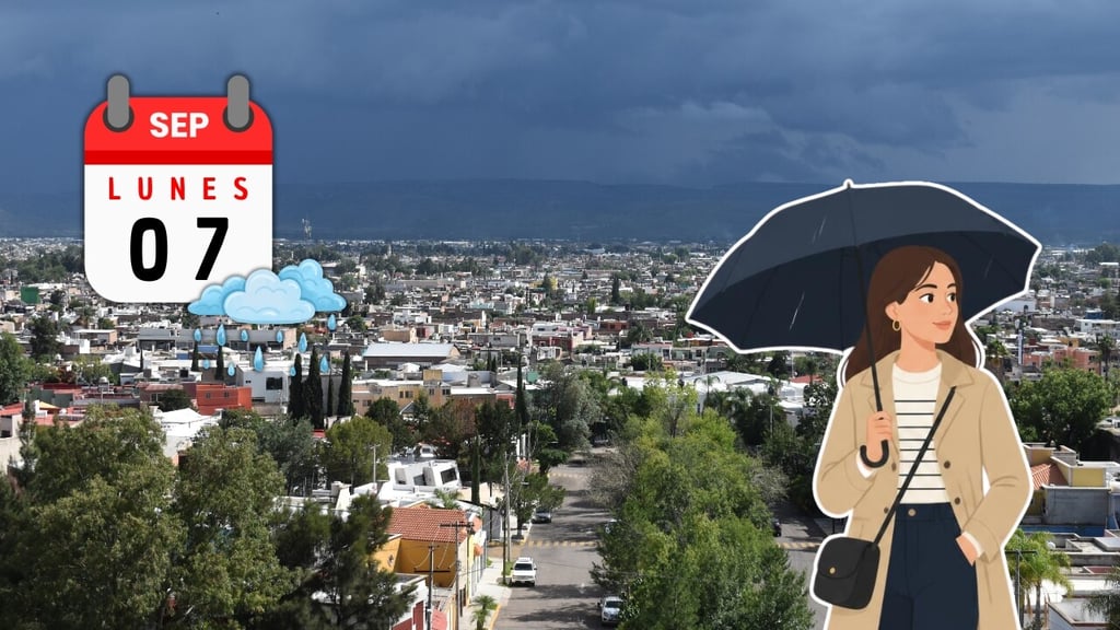Inicio de semana con lluvias fuertes en Durango: clima en el estado y la capital HOY 7 de septiembre