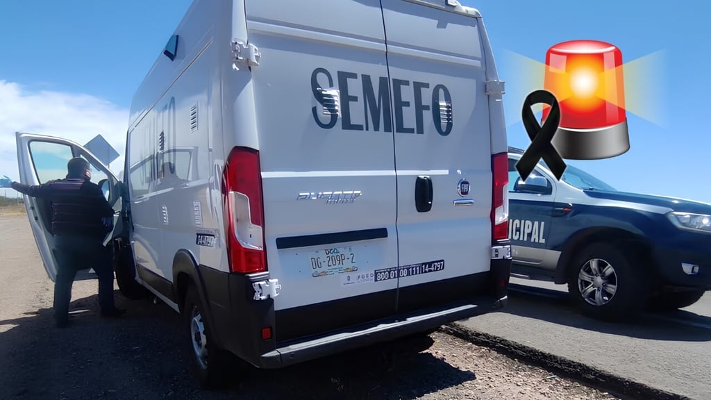 Muere ciclista tras ser impactado por tractocamión que intentaba rebasarlo en Lerdo