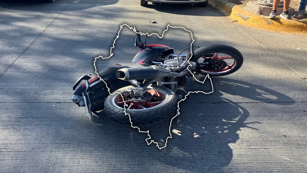Motocicletas estuvieron involucradas en casi una cuarta parte de accidentes en Durango en 2025