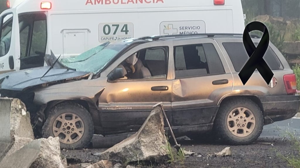 Mueren dos hombres tras estrellarse contra muro de contención en la libre Durango-Mazatlán