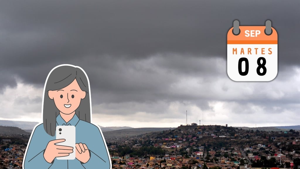 ¿Martes lluvioso o soleado en la ciudad de Durango? Así será el clima HOY martes 8 de septiembre