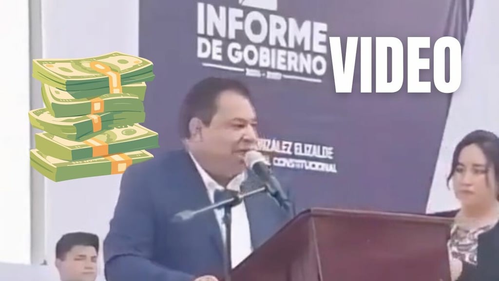 'No me he robado ningún peso; si me lo robé, es para dárselo a ustedes': asegura alcalde en su informe