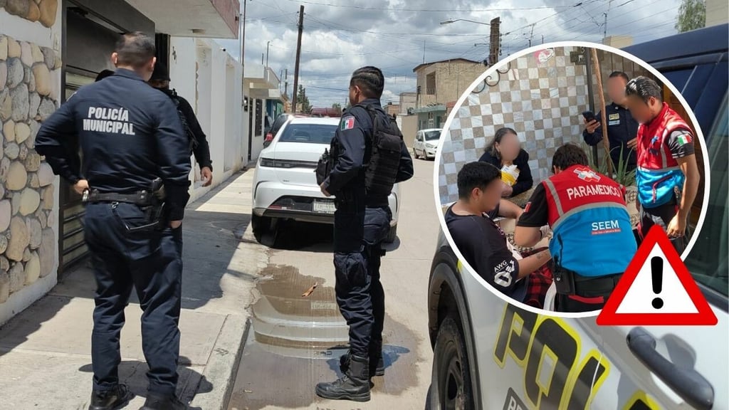 Discusión entre primos termina con un herido con cuchillo; ocurrió en Durango