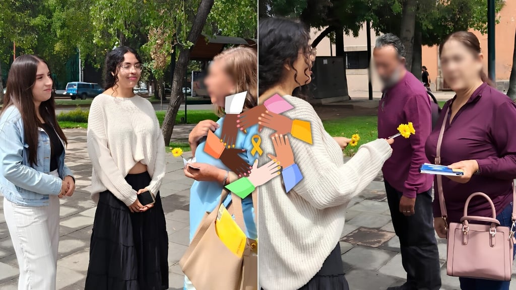 Con mensajes de esperanza, alumnos de la UAD visibilizan el suicidio como una realidad cotidiana