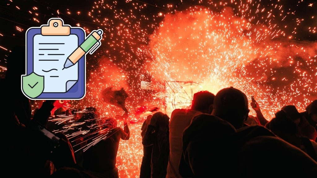 Uso de pirotecnia debe ser con permisos y con revisiones de seguridad: PC