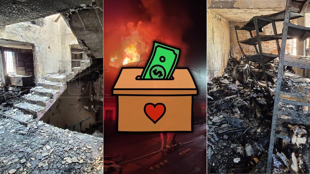 Lanzan colecta para reconstruir AbaCCO, papelería que fue consumida por incendio en Durango
